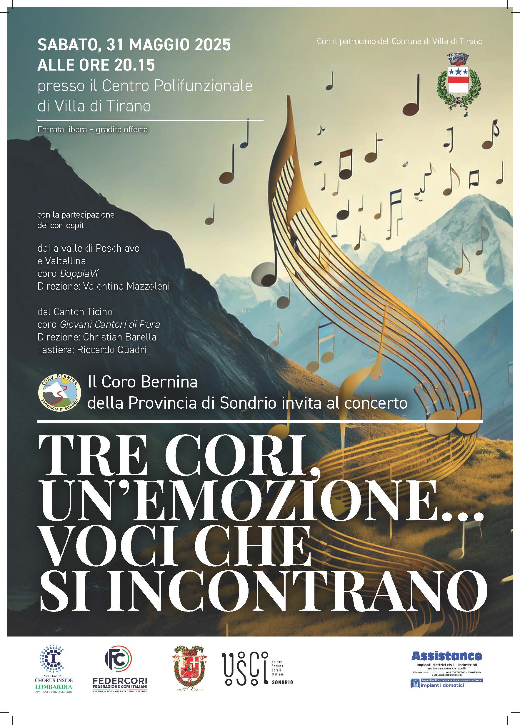 25102 Locandina Coro