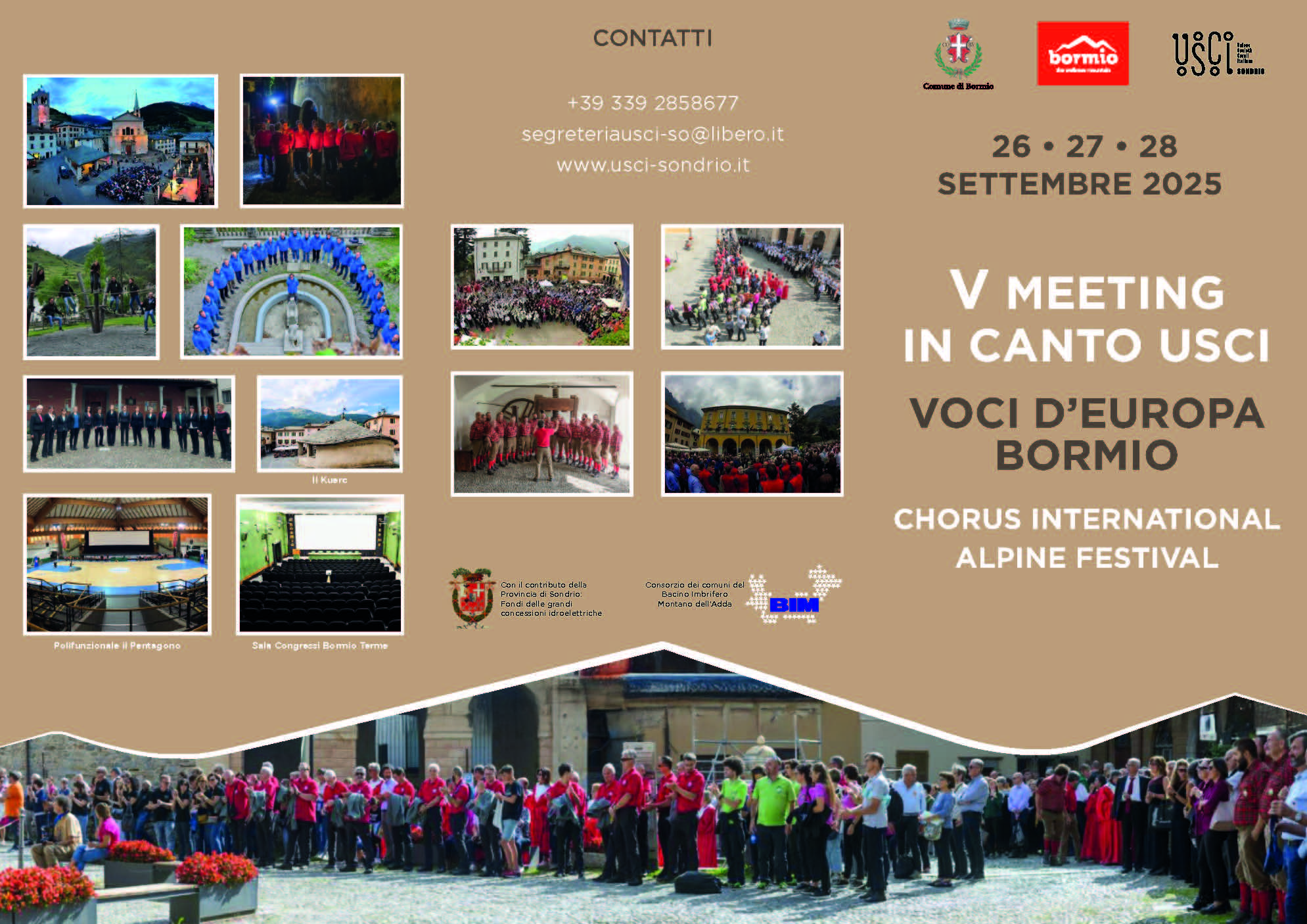 Coro V Meeting brochures Pagina 1
