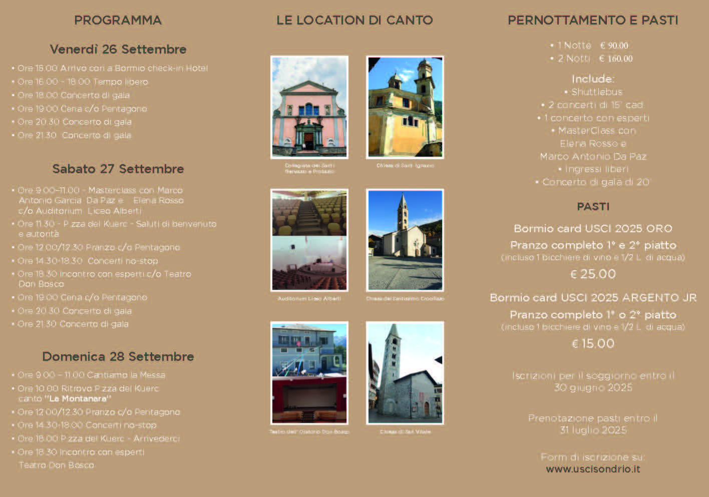 Coro V Meeting brochures Pagina 2